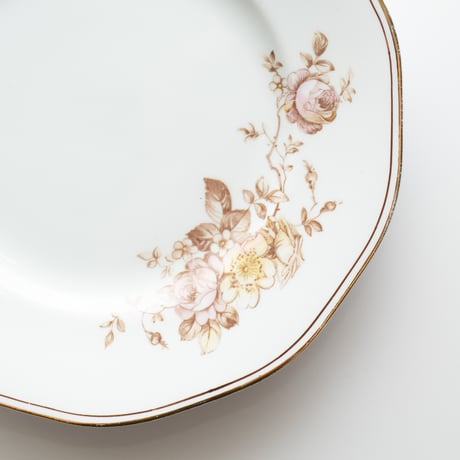 Old Arabia｜plate φ17cm｜flower