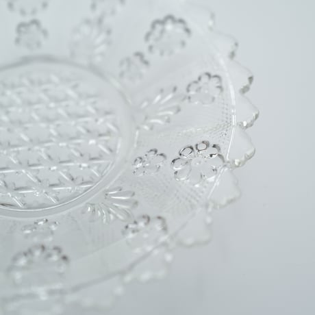 Nuutajarvi｜needle plate φ10cm｜flower