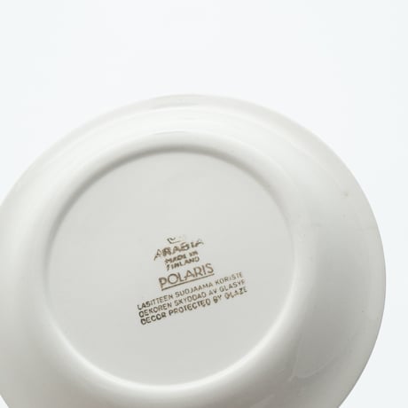 Arabia｜Polaris｜plate φ16.5cm