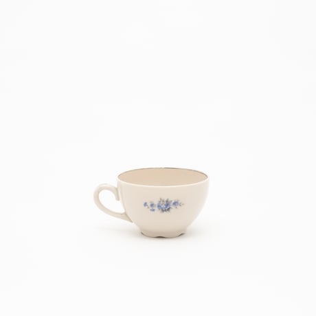 Old Arabia｜cup φ8.2cm｜blue and silver