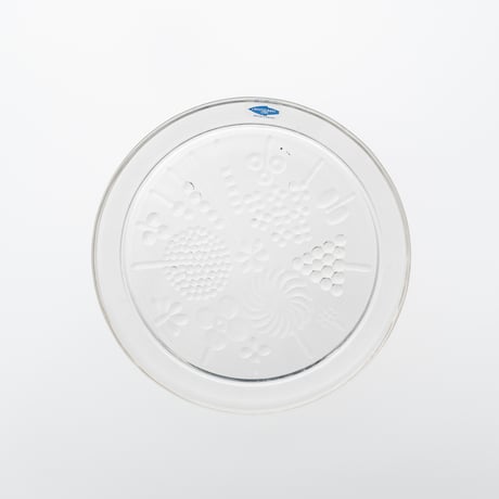 Nuutajarvi｜Flora ｜plate φ17cm｜clear｜2