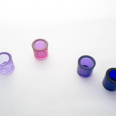 Iittala｜Kivi｜candle holder｜light lilac