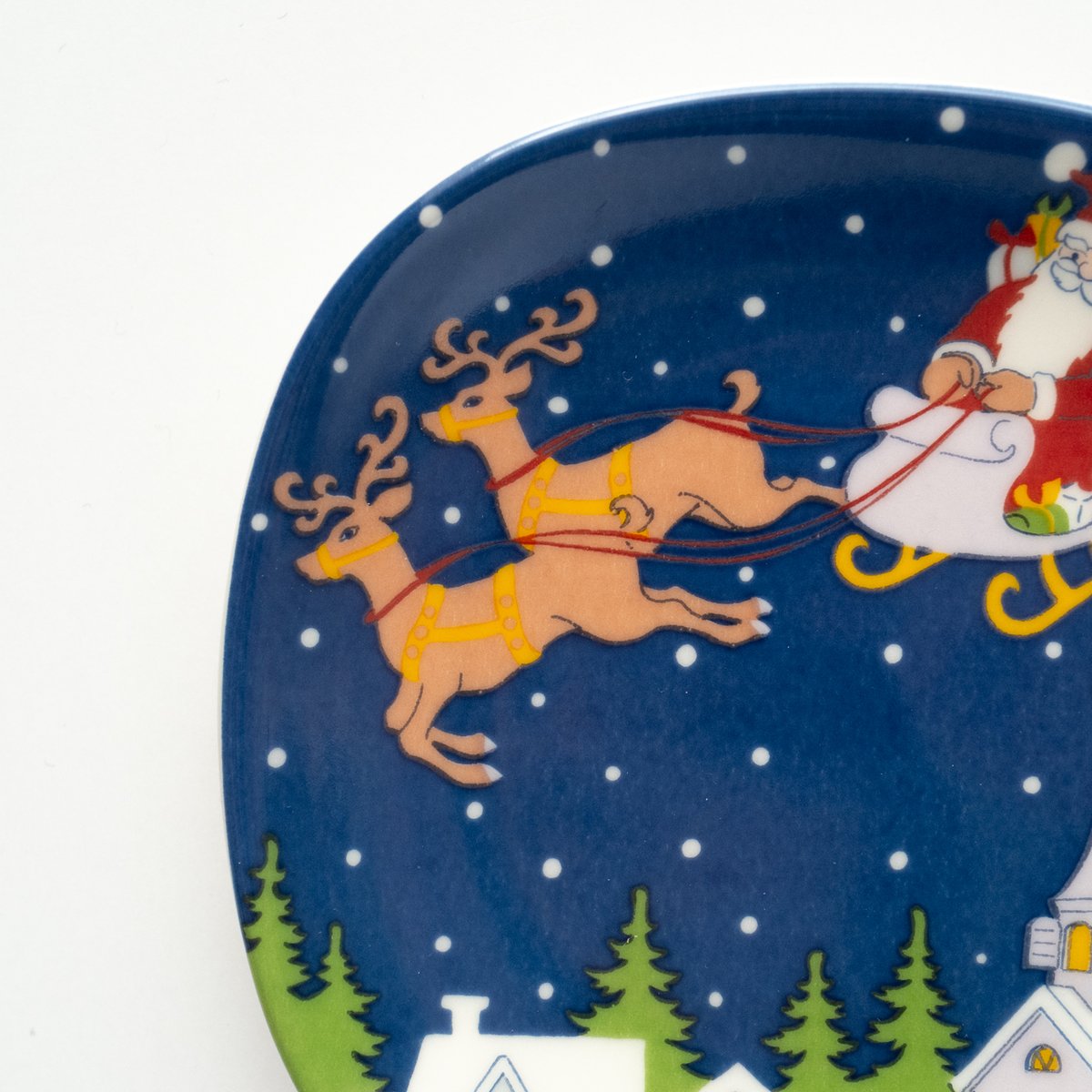 Arabia｜Christmas plate｜santa Claus | lumikka shop