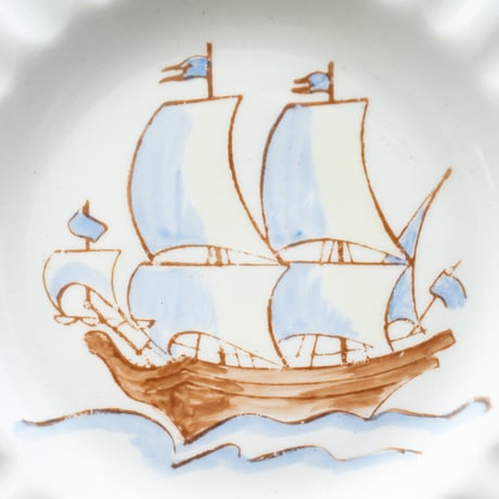 Arabia｜Sailor｜plate φ11.4cm
