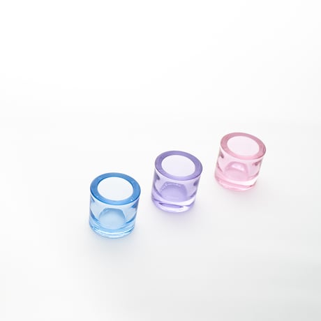Iittala｜Kivi｜candle holder｜sweet pink