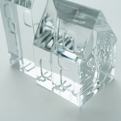 Iittala｜Village｜glass object｜1990｜Church