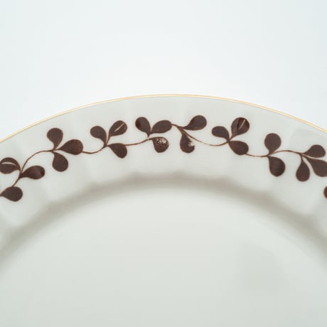 Arabia｜Vanamo｜plate φ17.5cm｜brown