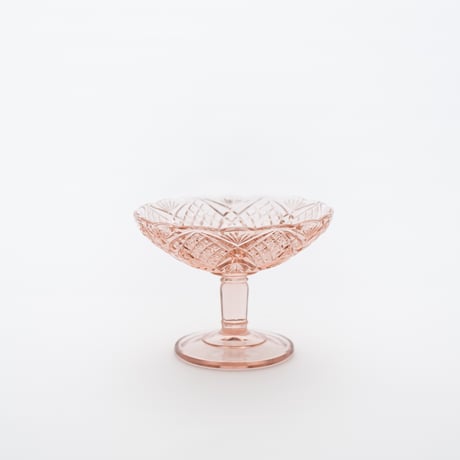 sugar bowl φ12.6cm｜pink