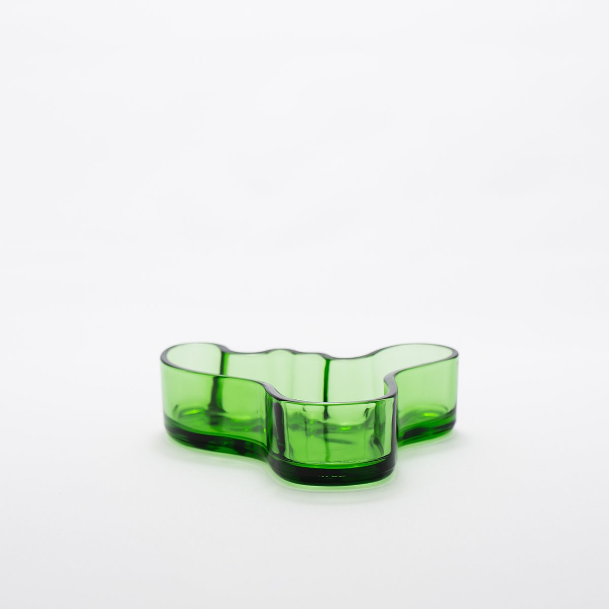  Aalto Bowl グリーンガラス Iittala｜Aalto Collection｜bowl 136mm｜green | lum