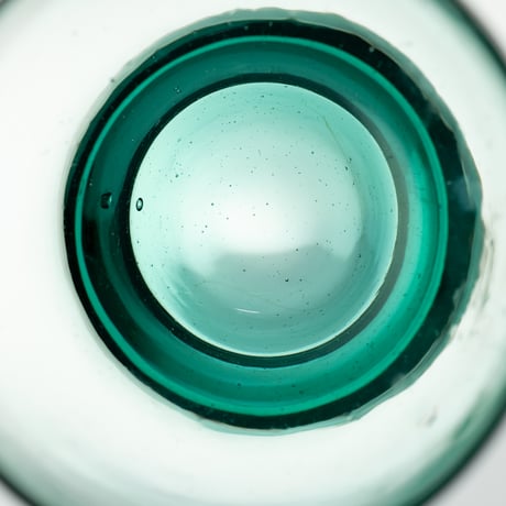 Finnish glass φ6.8cm｜light green