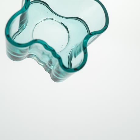 Iittala｜Aalto Collection｜candle holder H55mm｜mixed color(sea blue)