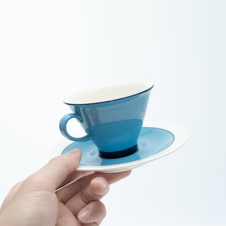Arabia｜Harlekin｜cup φ9cm｜blue