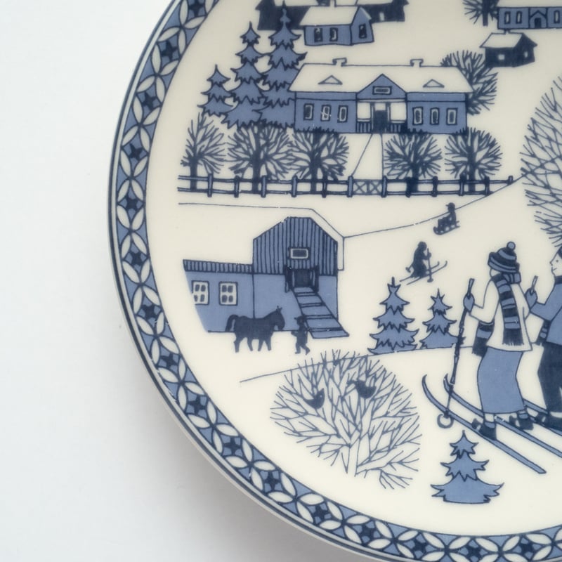 Arabia｜Wall plate｜winter | lumikka shop