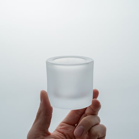 Iittala｜Kivi｜candle holder｜frost