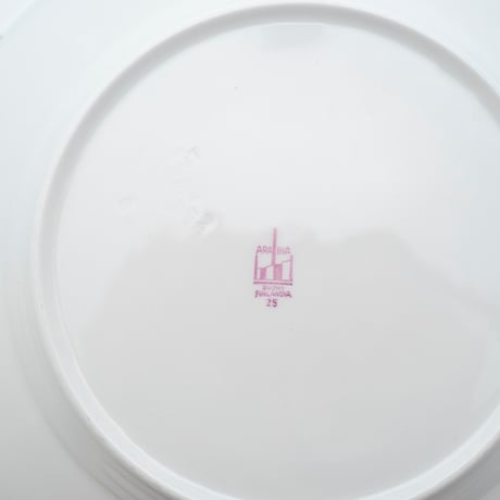 Arabia｜Pekka｜plate φ21cm｜gold｜1