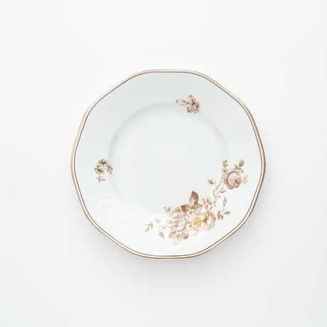 Old Arabia｜plate φ17cm｜flower