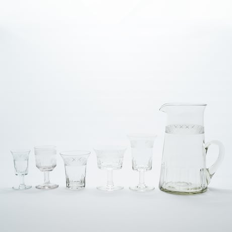 Nuutajarvi｜Antica｜pitcher H18.5cm