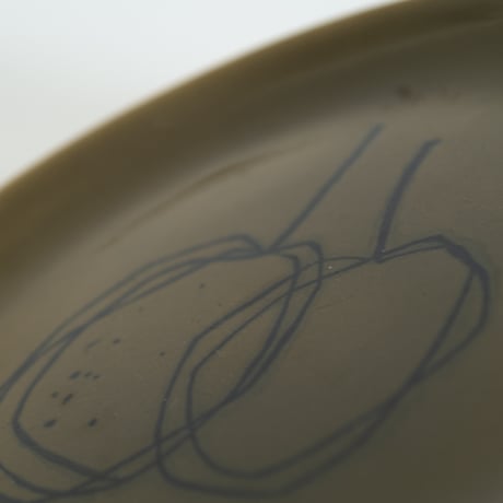 Arabia｜Graffito｜plate φ20cm｜kiwi