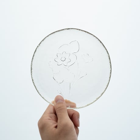Humppila｜plate φ15.5cm｜ミスミソウ