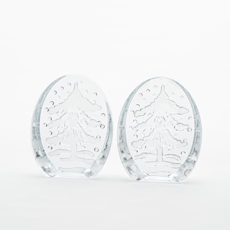 Iittala｜glass object｜christmas tree