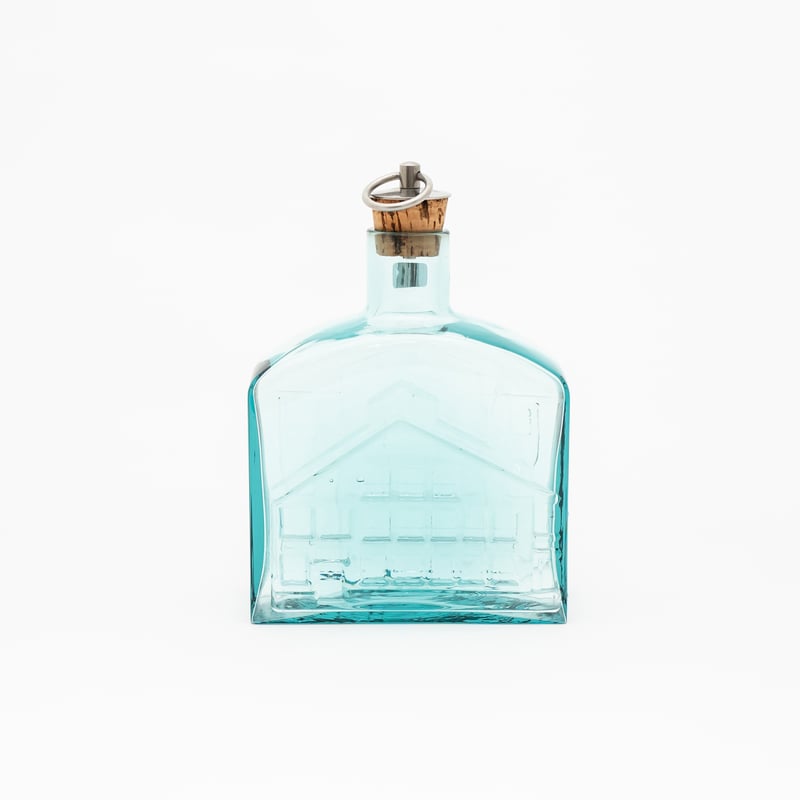 Nuutajarvi｜200th Anniversary bottle｜light blue