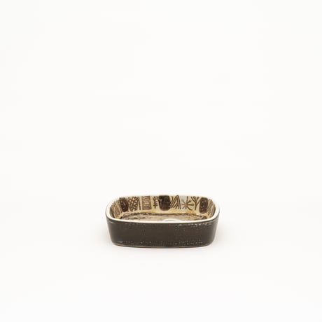 Royal Copenhagen｜Baca｜plate 10cm｜brown