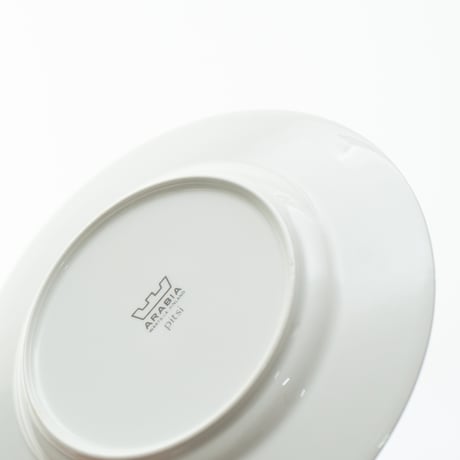 Arabia｜Pitsi｜plate φ17.5cm｜white