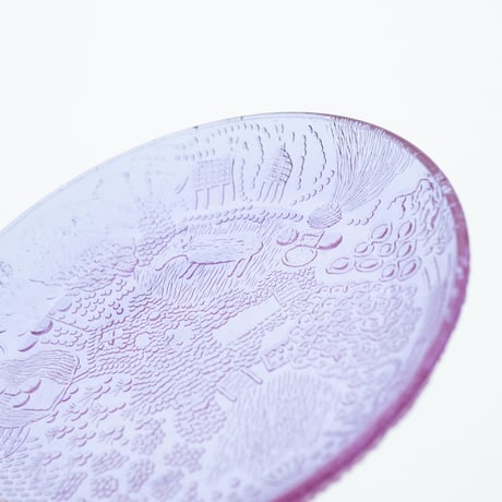 Nuutajarvi｜Fauna｜plate φ15cm｜amethyst