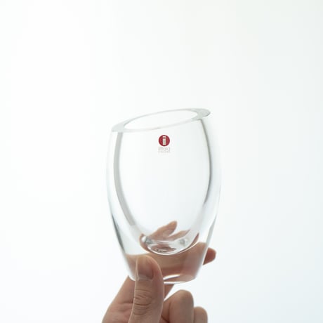 Iittala / Nuutajarvi｜vase H12.5cm