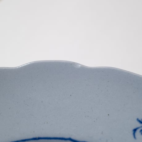 Old Arabia｜plate φ22cm｜AQ model｜blue flower