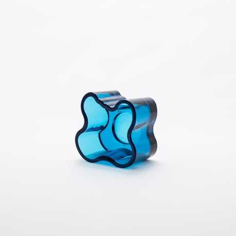 Iittala｜Aalto Collection｜candle holder H55mm｜turquoise