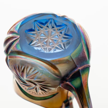 Riihimaki｜Carneval glass｜creamer φ7.4cm