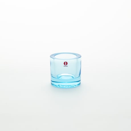 Iittala｜Kivi｜candle holder｜light blue
