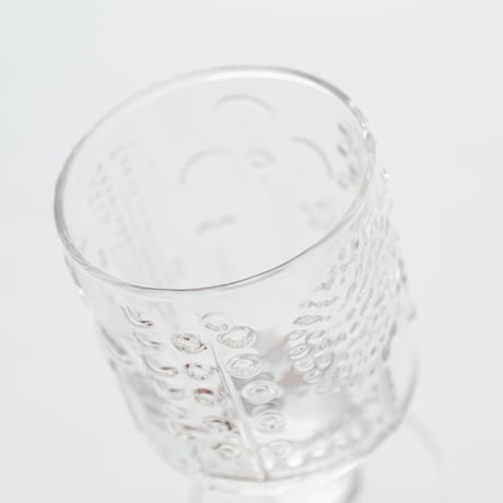 Nuutajarvi｜Flora｜shot glass φ5.2cm｜clear