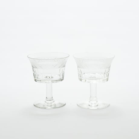 Nuutajarvi｜Antica｜stem glass φ7.5cm