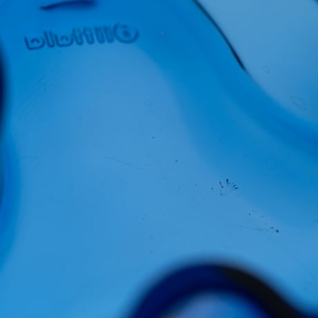 Iittala｜Aalto Collection｜bowl 136mm｜clear & ultramarine blue