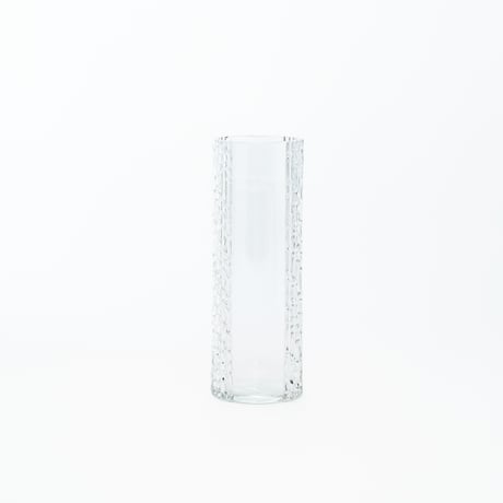 Riihimaki｜Flindari｜vase 16.7cm｜clear