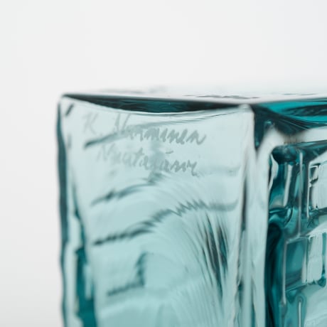 Nuutajarvi｜200th Anniversary bottle｜light blue
