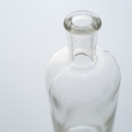 Old glass bottle｜200ml｜φ5.6×H15cm