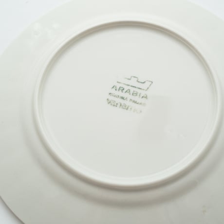 Arabia｜Vanamo｜plate φ17.5cm｜brown