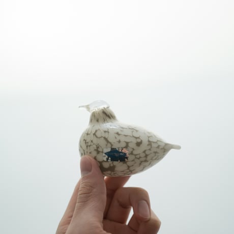 Nuutajarvi / Iittala｜Birds by Toikka｜Ptarmigan｜2