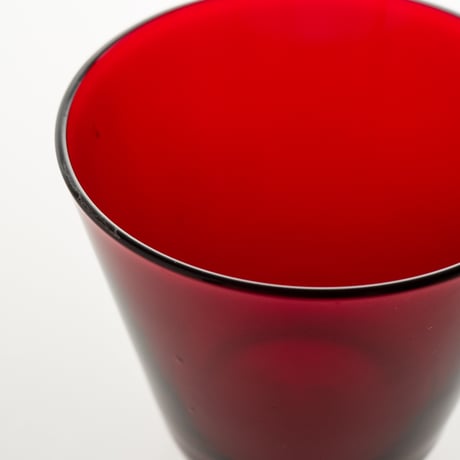 Nuutajarvi｜Kartio/Kimara｜glass φ7.0cm｜red