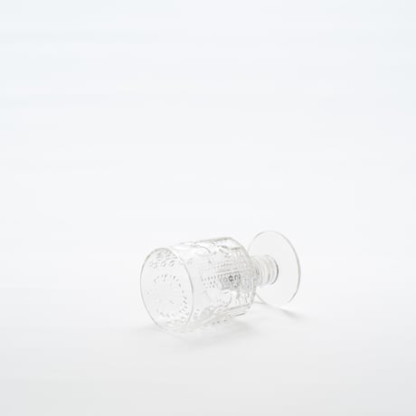 Nuutajarvi｜Flora｜shot glass φ5.2cm｜clear
