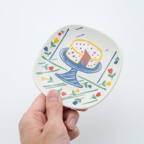 Arabia｜Cumulus｜wall plate｜1991｜cake