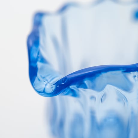Nuutajarvi｜creamer H7.6cm｜blue