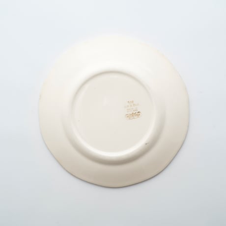 Arabia｜plate φ17cm｜Moderna｜brown flower｜1