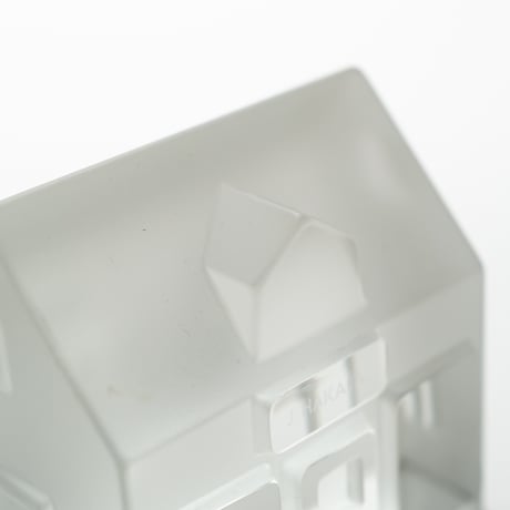Iittala｜Village｜glass object｜1991｜Hakala's shop