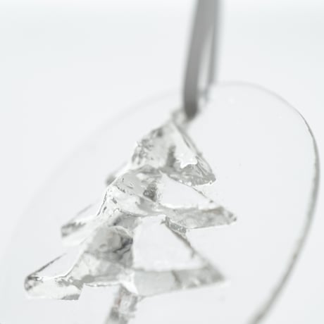 Nuutajarvi｜glass ornament｜tree