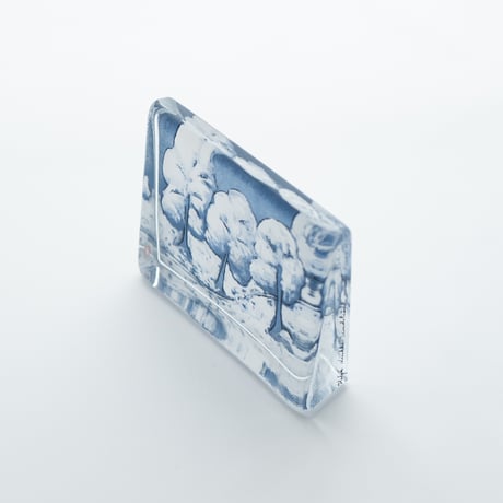 Arabia｜Helja｜glass card｜The silence of snow