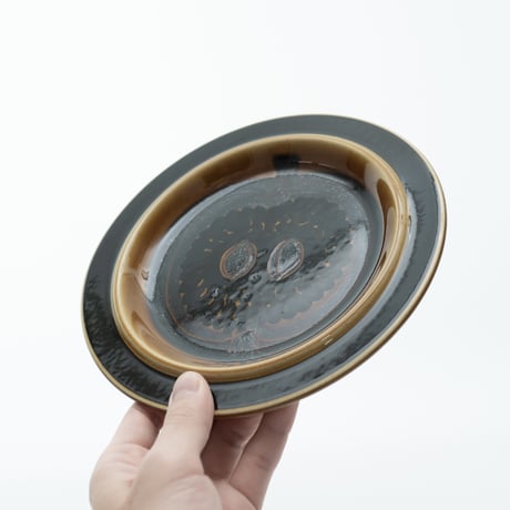 Arabia｜Fructus｜plate φ20cm｜brown｜A